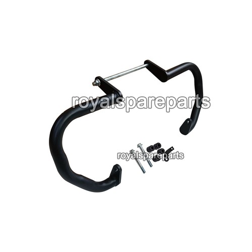 Compatible Con Royal Enfield Shotgun 650 "Protector De Motor Compacto Negro" - Imagen 2 de 12