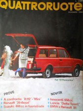 Quattroruote 302 1980 Fiat 127 Panoramica. Nuova Innocenti 650cc, R81 [Q75]