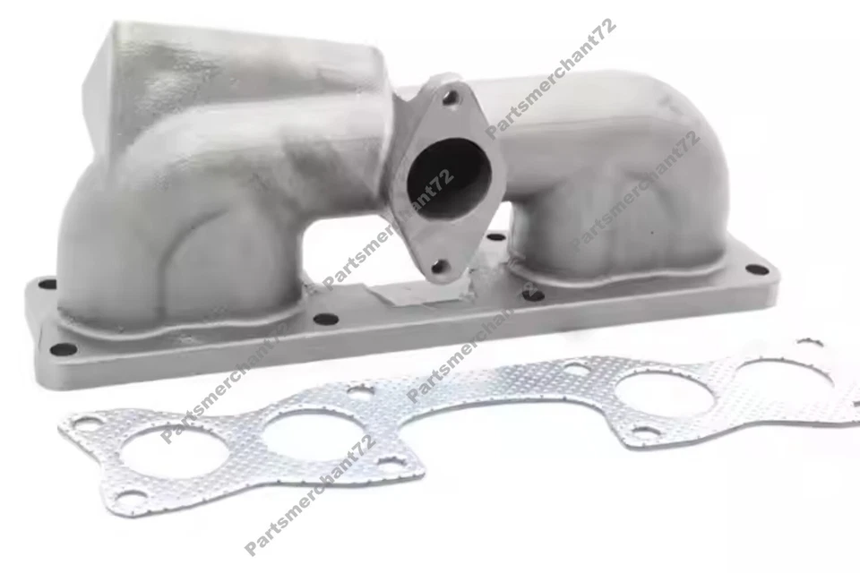 Одинарный кулачковый коллектор с верхним креплением Turbo Manifold T3 для 89-90 Nissan 240SX S13 KA24E - Изображение 3 из 3