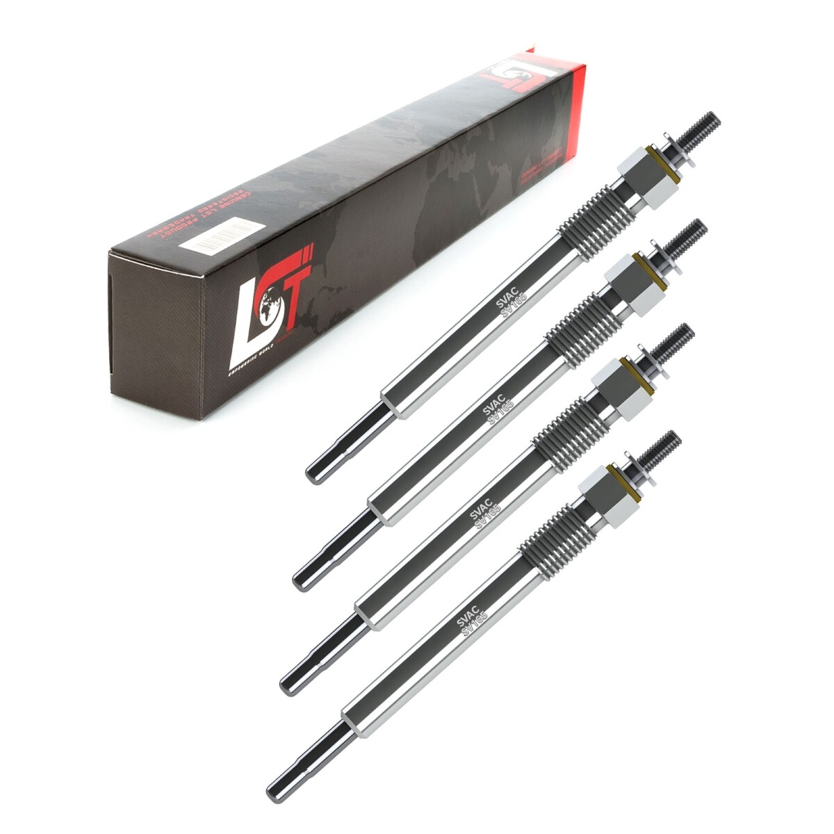 4X Glow Plug Metal 11 V Type 2666-A005 And 2666-A014 For PERKINS