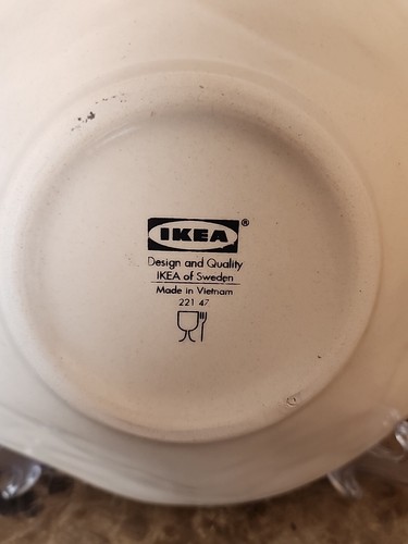 6er Set Ikea Jassa Schalen blau Farbspritzer Limited Edition - Bild 4 von 8