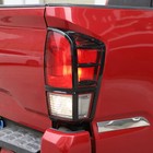Glossy Black ABS Rear Taillight Trim Cover Bezel Trim For Toyota Tacoma 16-23 US