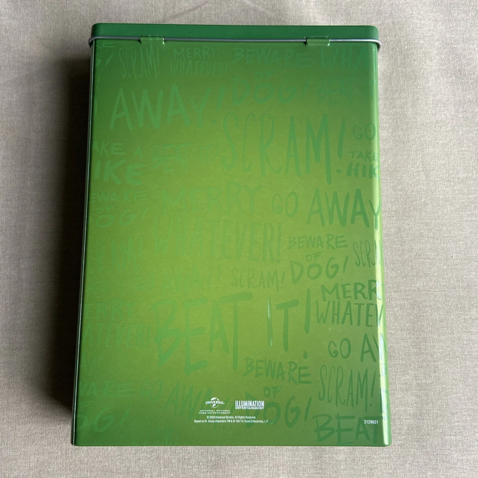Dr. Seuss' The Grinch (DVD Limited Collectible Tin) + 3 Mini Movies Illumination Foto 3 de 4