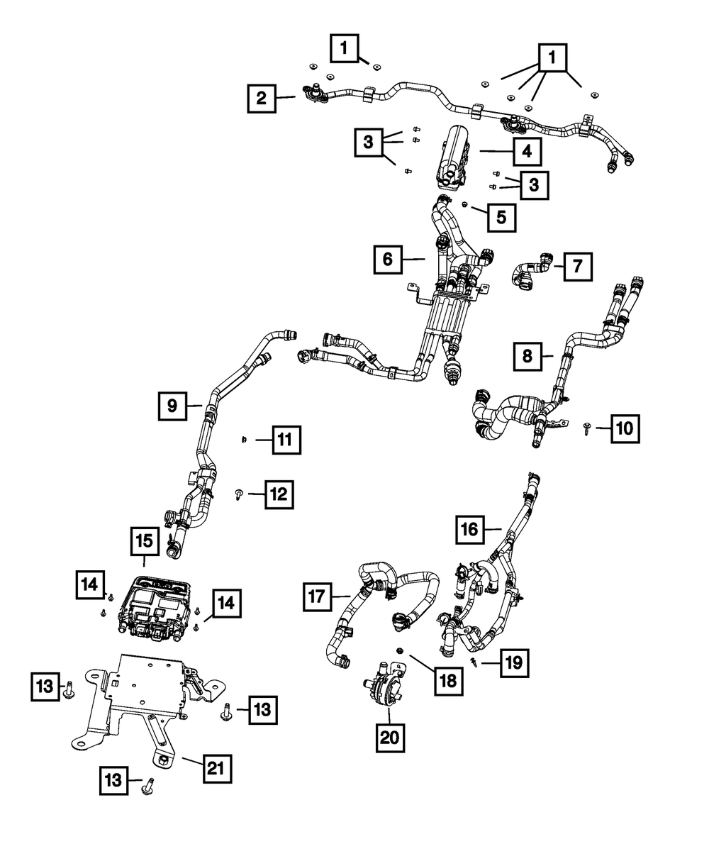 Genuine Mopar Battery Warmer 68400740AE for Optimal Cold Weather Performance