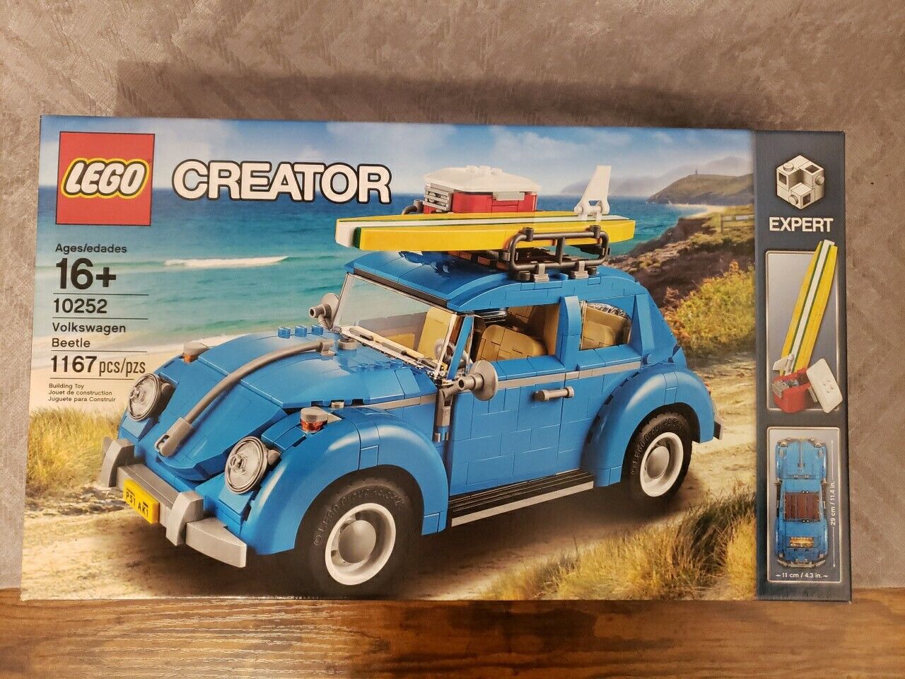 LEGO 10252 Creator Expert: Volkswagen Beetle New Factory Sealed 