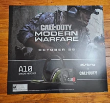 Call of Duty Modern Warfare Gamestop Promo Store Display Wall Poster 22" X 24"