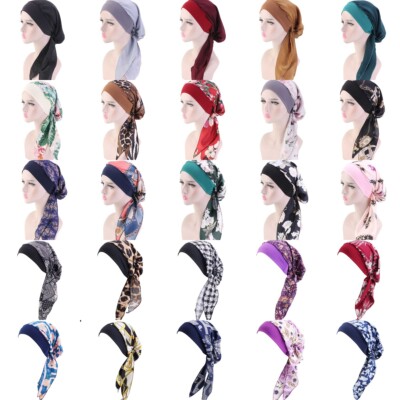 Damen Chemo Hut Turban - Weiche Kopfbedeckung Bei Haarausfall