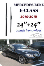 For Mercedes-Benz E-Class 2010-2016 24"+24" Front Windshield Wiper Blade 2 Pack