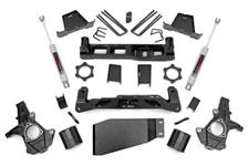 Rough Country 6" Lift Kit with N3 Shocks fits 07-13 Sierra, Silverado 1500 4WD