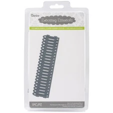 Darice Embossing Essentials Dies Picket Fence Border