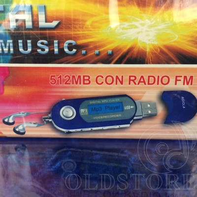Microl Lecteur Audiola PDR 704 MP3/WMA 256 Mo, Radio FM, Enregistreur Vocal - Neuf