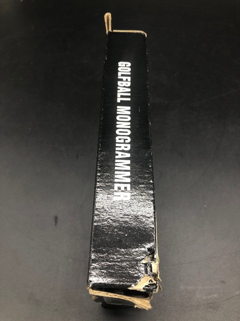 Gold Eagle Golfball Monogrammer No 90960