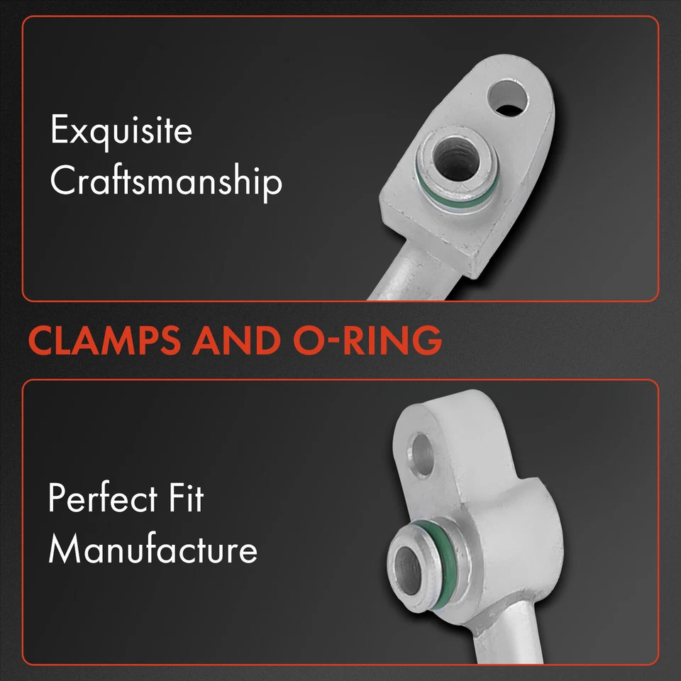 Línea de descarga para Subaru Legacy Outback 2015-2019 3,6 L compresor a condensador Foto 3 de 4