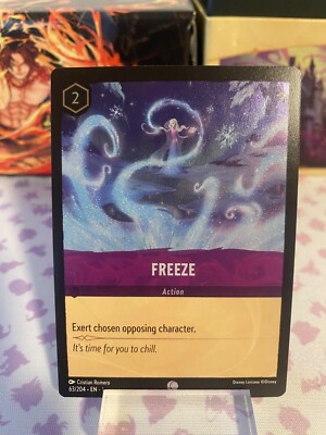 Freeze - 63/204 - Common - Cold Foil NM-Mint Disney Lorcana: The First Chapter