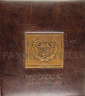 1982 Cadillac Merchandising Guide Dealer Showroom Data Book Color and Upholstery
