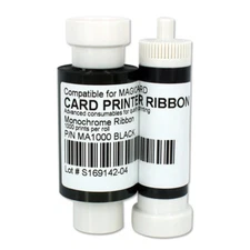 MA1000K Black Ribbon for Magicard Pronto Enduro3E Rio Pro Printer 1000 prints
