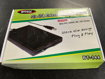 Bytecc Slim USB External Floppy Disk Drive