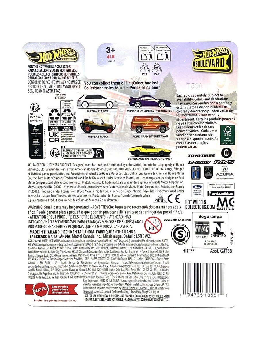 2024 Hot Wheels Boulevard Mazda 323 GTR #106 (white) | eBay