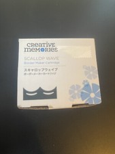 CREATIVE MEMORIES  Border Maker Cartridge  SCALLOP WAVE