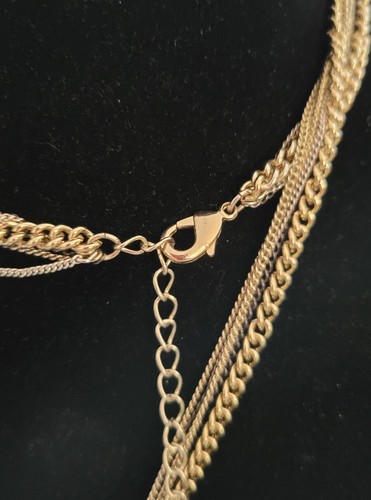 Nicole von Nicole Miller lange Kette Halskette goldfarben mit Quaste 32" - Bild 3 von 7