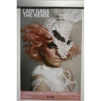 LADY GAGA THE REMIX PROMO 17x11 POSTER | eBay