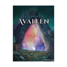 Modiphius RPG Legends of Avallen - Core Rulebook NM