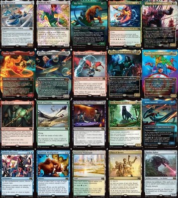 Magic: The Gathering Marvel Super Heroes Commander Surge Foil MINT