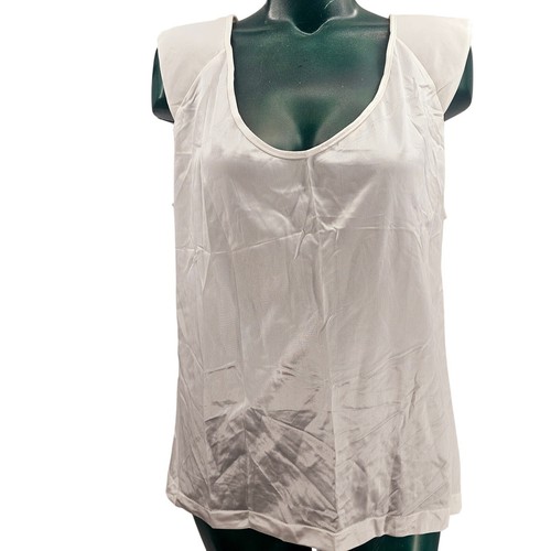 Vintage L'eggs Lingerie White Slip Tank Top Undershirt Women's Plus Size 42 3175