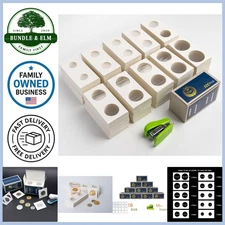 Coin Collecting Supplies 1000pcs Assorted Sizes Cardboard Coin Flips for Storage