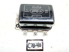 Vintage 1949 - 1955 Ford 6 Volt Voltage Regulator Fomoco 10505-b C78-40 Vintage 1949 - 1955 Ford 6 Volt Voltage Regulator Fomoco 10505-b C78-40