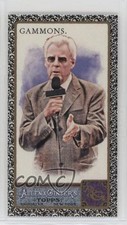 2011 Topps Allen & Ginter's Mini Black Border Peter Gammons #298 0bt4