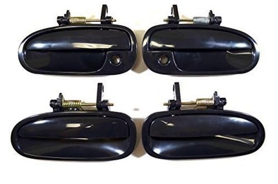 Pt Auto Warehouse Ho-3239S-Qp - Exterior Outside Door Handle Smooth Black -