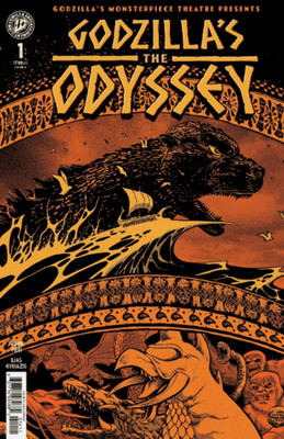 Godzilla s The Odyssey #1 Cover B Ilias Kyriazis Variant