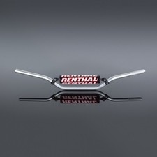 Kierownica MX Renthal 7/8 Cala 22mm Aluminium Srebrna z Gąbką na Motocross