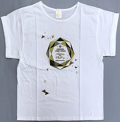 Uta no Prince-sama Shining Star Stage Song Parade Live T-Shirt White Size M Logo