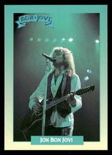 Jon Bon Jovi 1991 Brockum Rock Cards #210 ESE