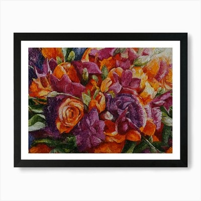 Vibrant emotions Art Print Framed Wall Art Poster Canvas Print Picture