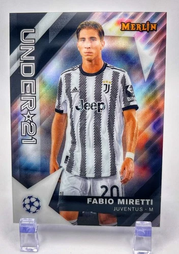 2022-23 Topps Merlin Chrome UEFA #U21-11 | Fabio Miretti U21 Stars