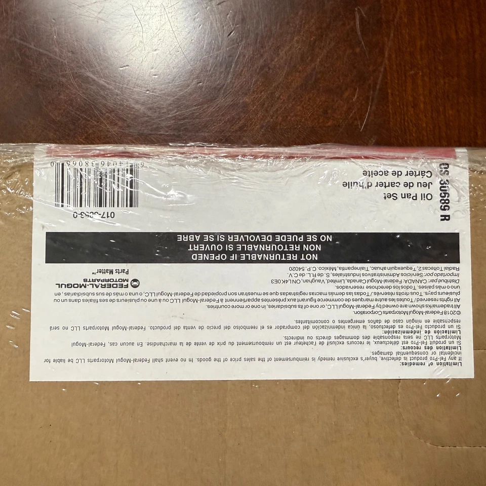 Junta de cárter de aceite FELPRO para 300 Concorde Intrepid Sebring Avenger Magnum Stratus Foto 4 de 4