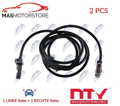 ABS SENSOR DREHZAHLFÜHLER PAAR HINTEN NTY HCA-ME-006 2PCS V NEU OE QUALITÄT