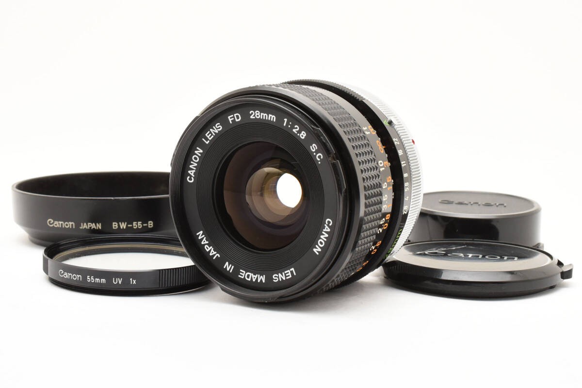 動確済 Canon LENS FD 28mm 1:2.8 s.c. #562 Operation Confirmed Canon Lens Fd 28Mm 1 2.8 S.C. 562 | eBay