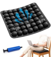 Sondur Travel Cushion, Inflatable Airplane Seat Cushion for Long Flights, 3D ...