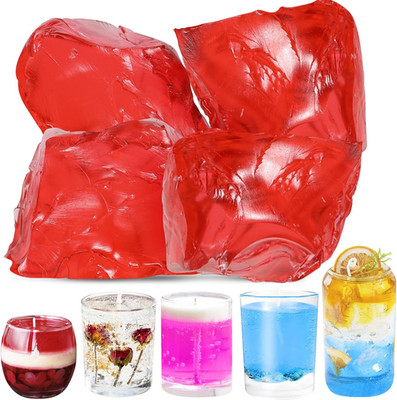 Jelly Wax for Candle Making  Clear Gel Wax with High Transparency, Long Burning
