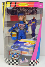 1998 NASCAR Barbie 50th Anniversary Collector Edition Doll Mattel 20442 - NIB