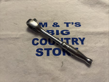 Vintage 1944 Snap-on Tools Usa 38 Drive Chrome Ratchet F710d Vintage 1944 Snap-on Tools Usa 38 Drive Chrome Ratchet F710d