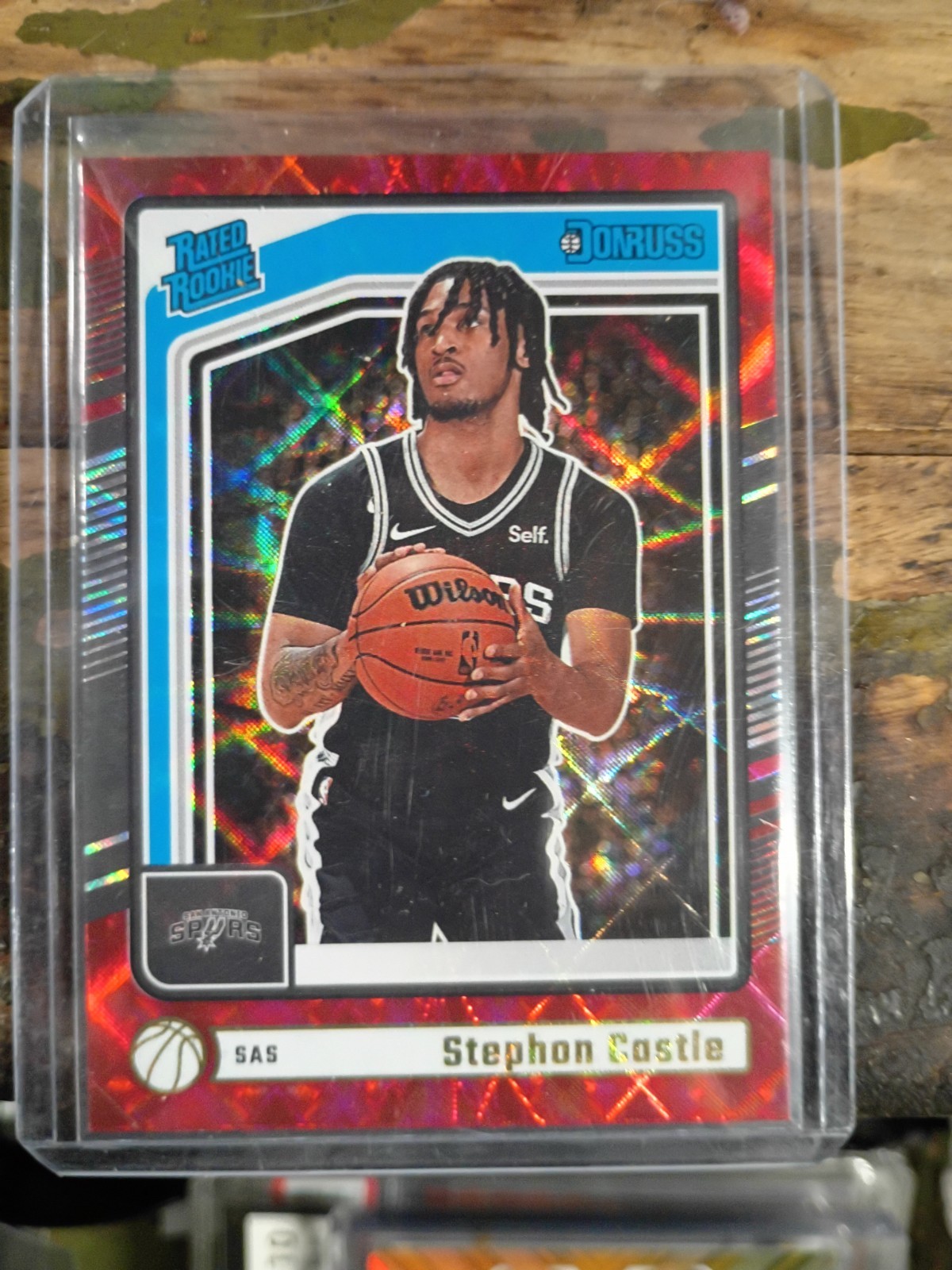 2024-25 Panini Donruss - Rated Rookie Stephon Castle #244 International (RC)
