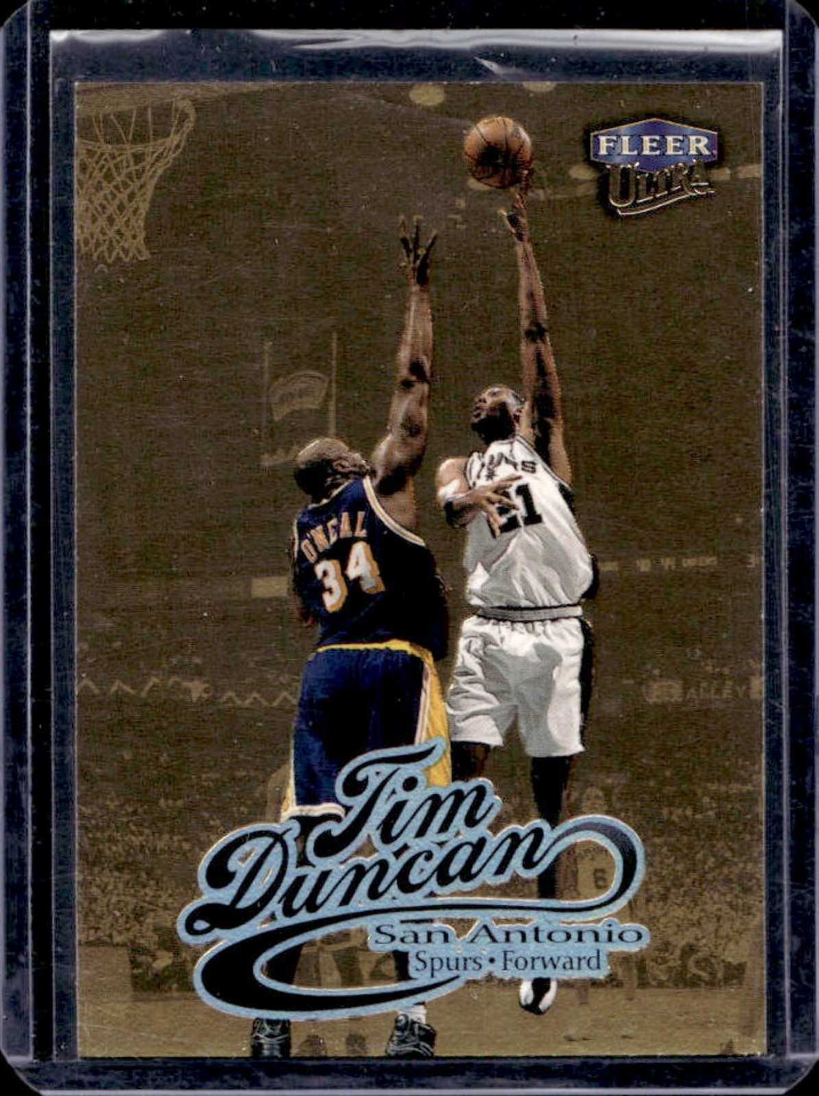 1998-99 Fleer Ultra Tim Duncan Gold Medallion #55G Spurs