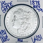 1878 (REV 79) MORGAN SILVER DOLLAR AUTHENTIC HIGRADE U.S.MINT COIN KEY DATE 6431