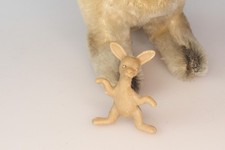 vintage Steiff  - Känguru - Kango  - Höhe ca.  14cm - mit Baby