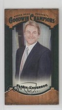 2014 Goodwin Champions Mini Green Lady Luck Back Glenn Anderson #72 HOF 3c7